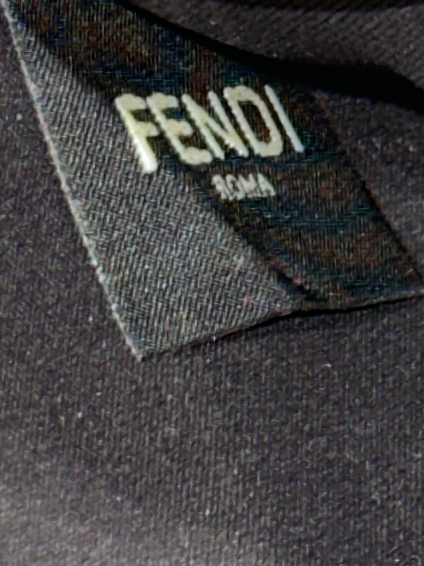 SOLD-Fendi FF Cube Bi-fold Compact wallet Blue leather