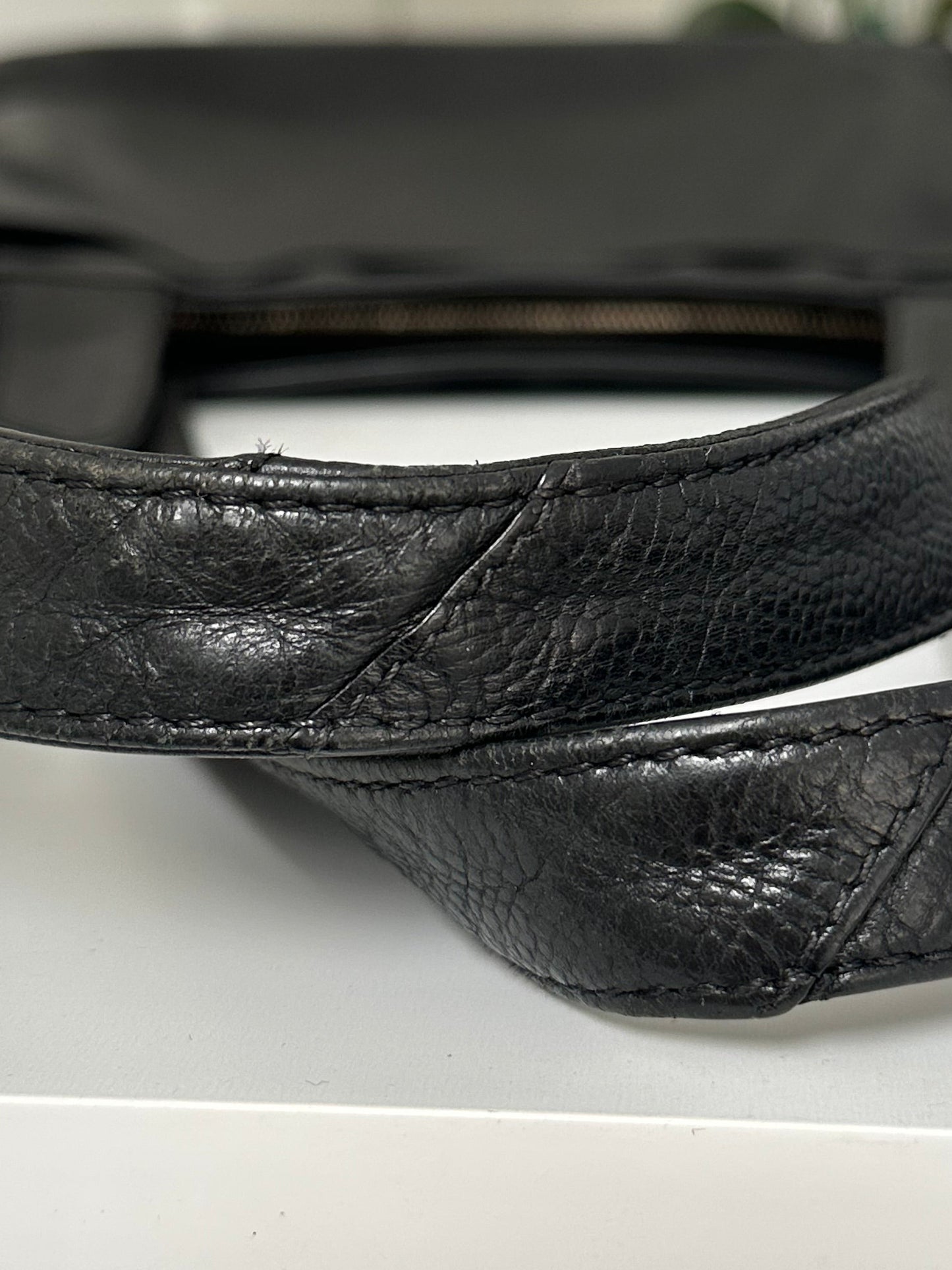 Chanel Logo Caviar Leather Tote