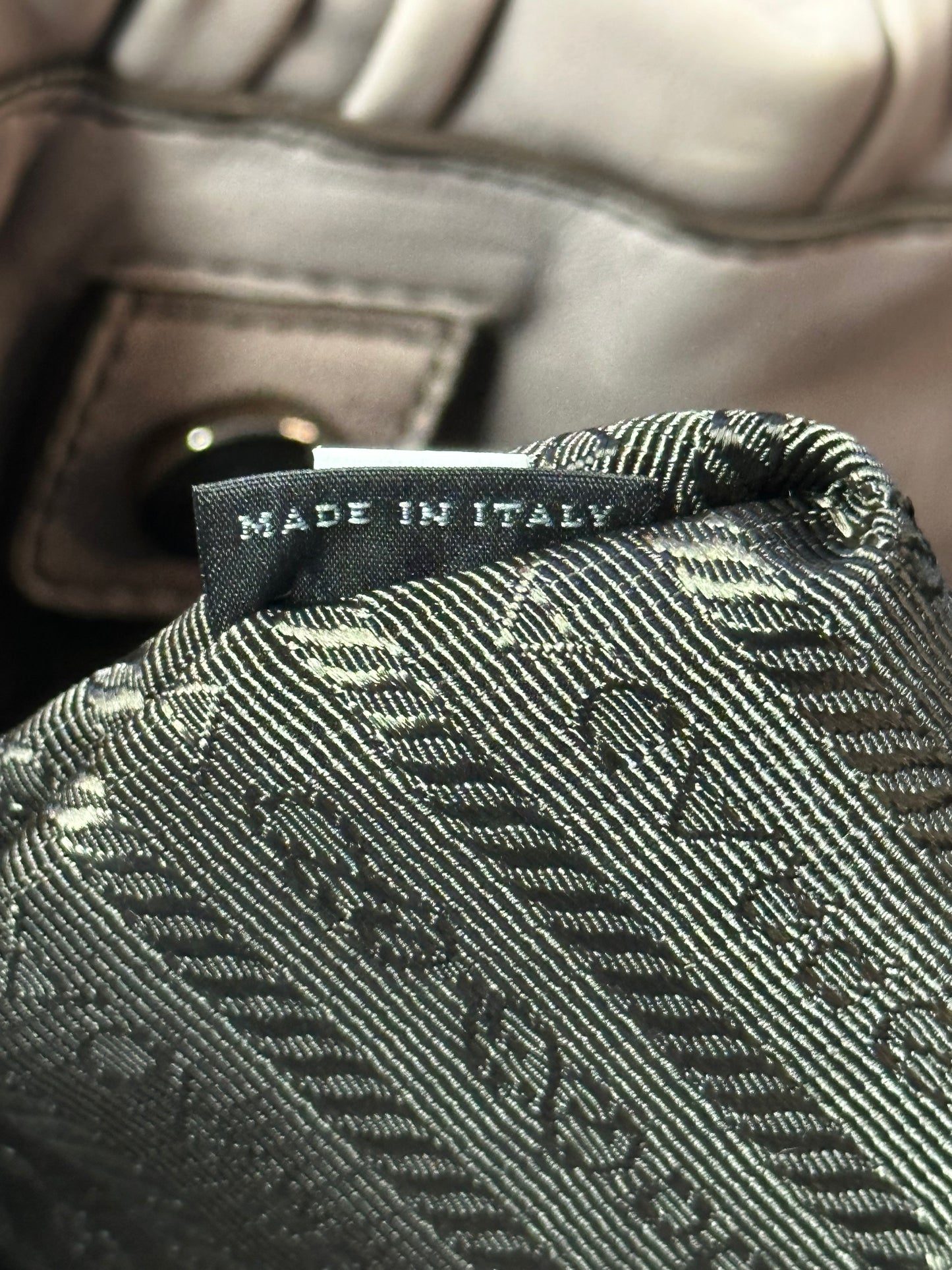 Prada Napa Leather bag Grayish-Taupe