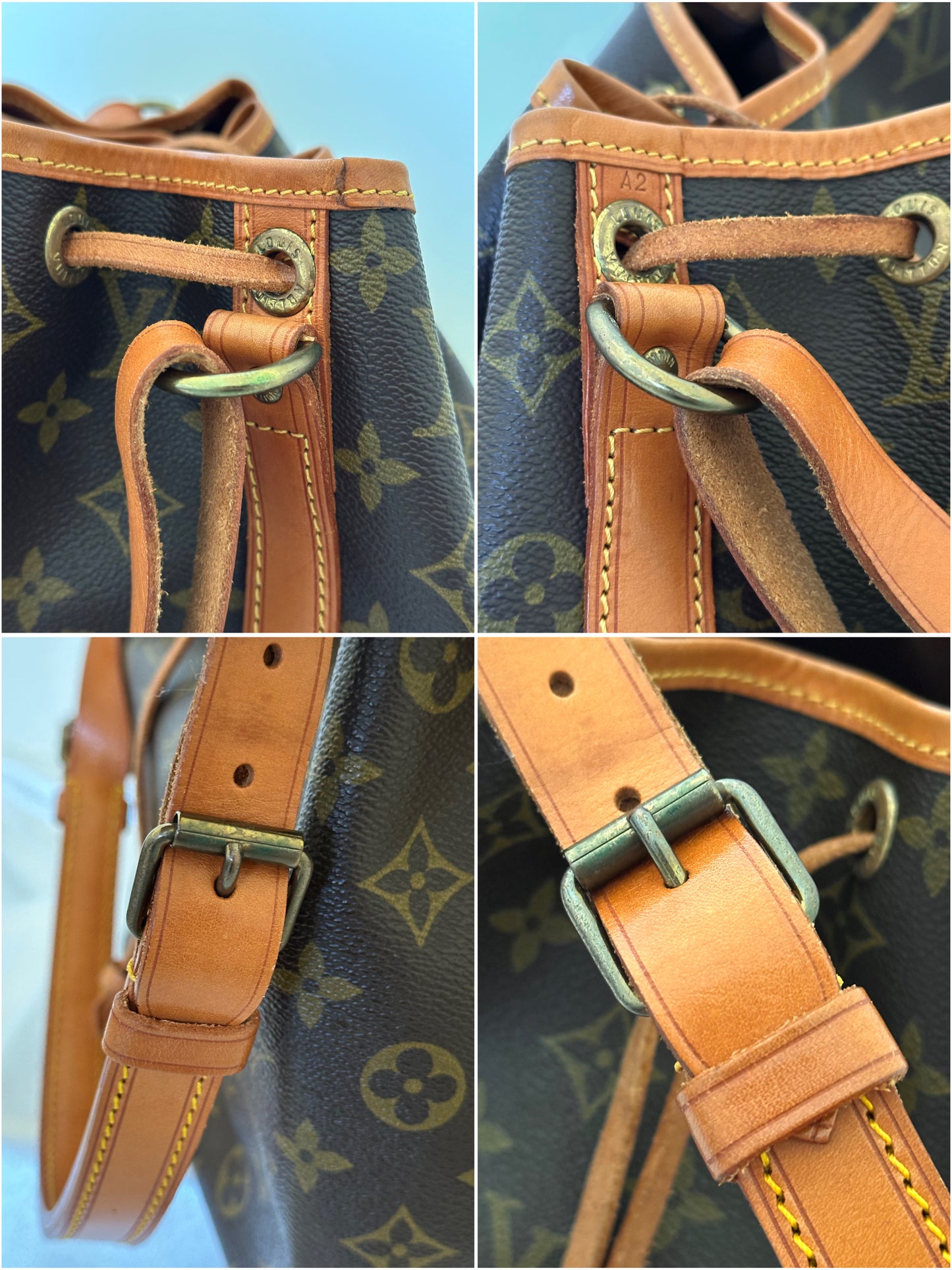 SOLD-Louis Vuitton Monogram Petite Noe M42226